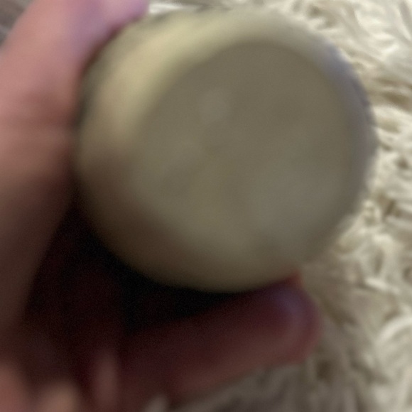 5" Pottery Vase White Moose and moose family Etching Carving Hg56 - Picture 5 of 5